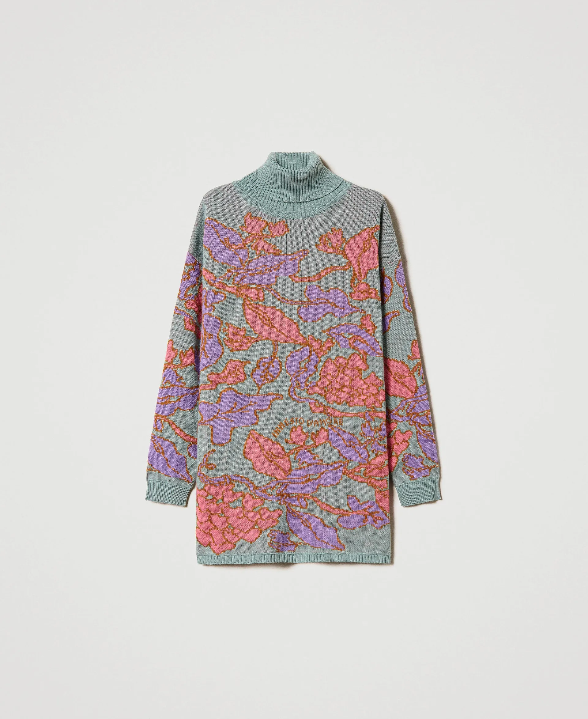 Maxijersey de jacquard en tejido Treblend