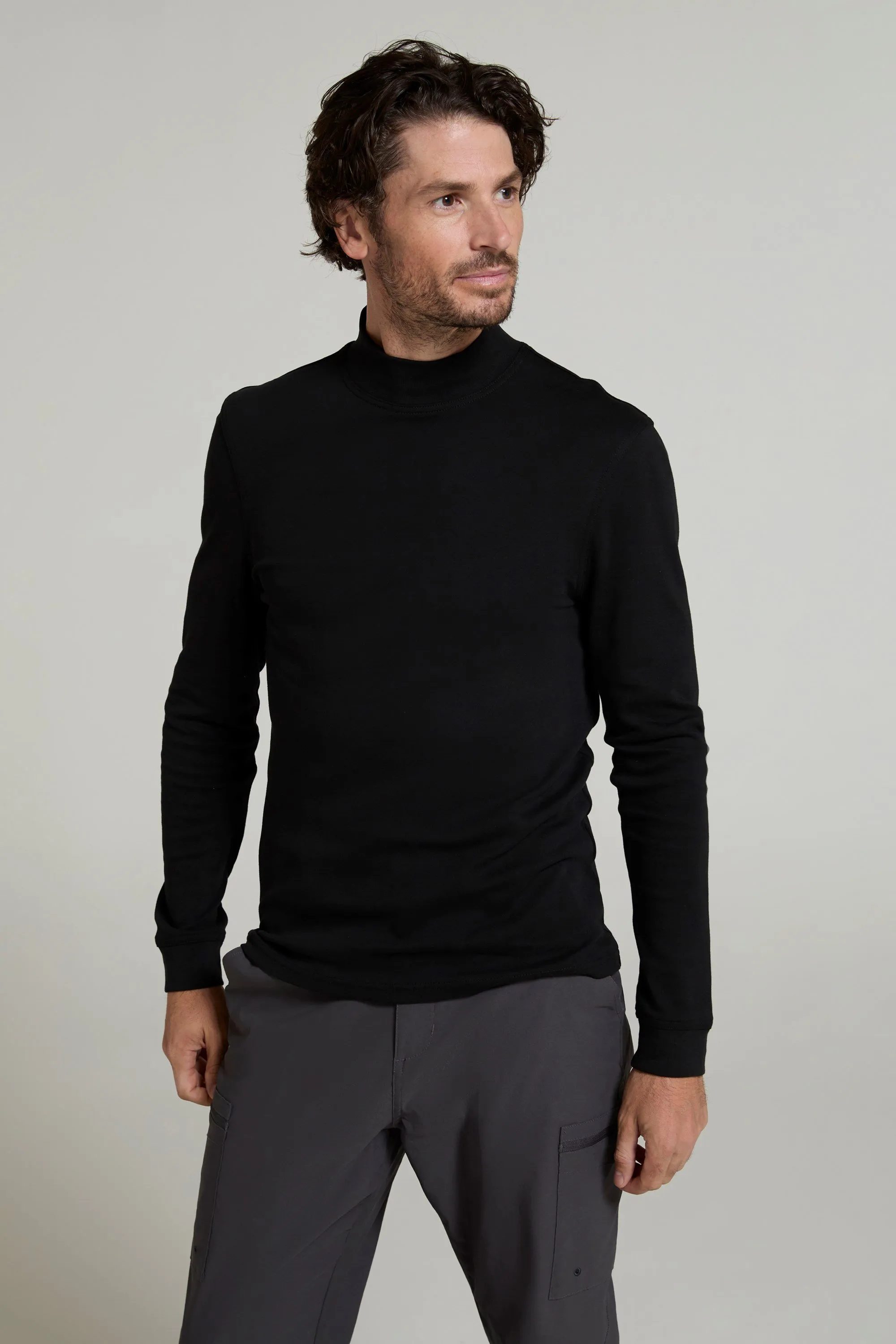 Meribel parte de arriba con cuello alto para hombre
