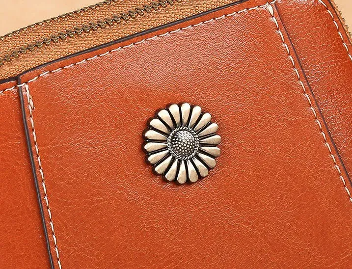 Mini bolso estilo bandolera de piel