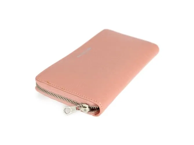 Monedero Balenciaga rosa beige 
