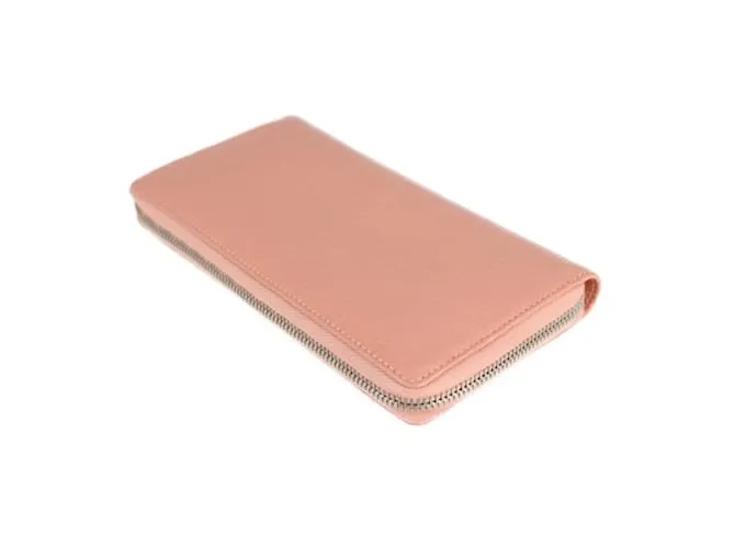 Monedero Balenciaga rosa beige 