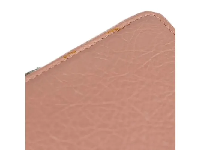 Monedero Balenciaga rosa beige 
