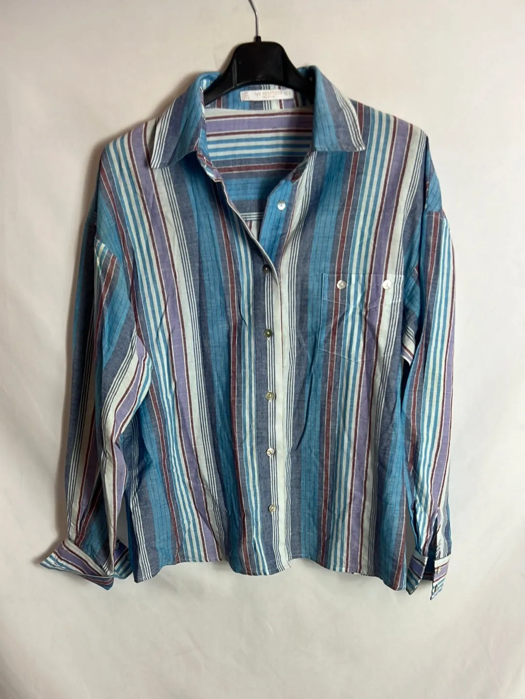 MY PEEPTOES. CAMISA RAYAS ALGODóN. T XSS