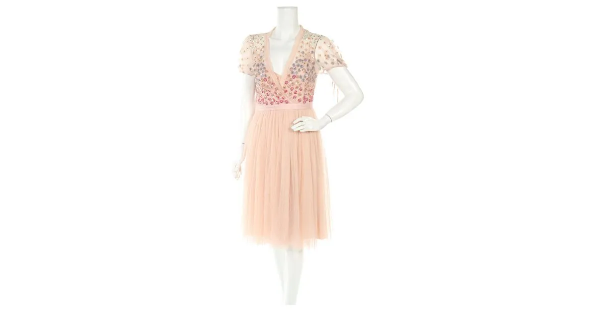 Needle & Thread Vestidos Rosa 