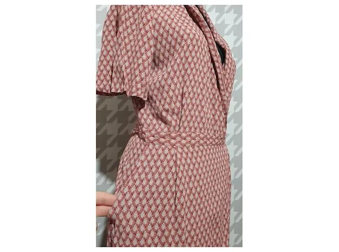Noa Noa Vestidos Rosa Gris 