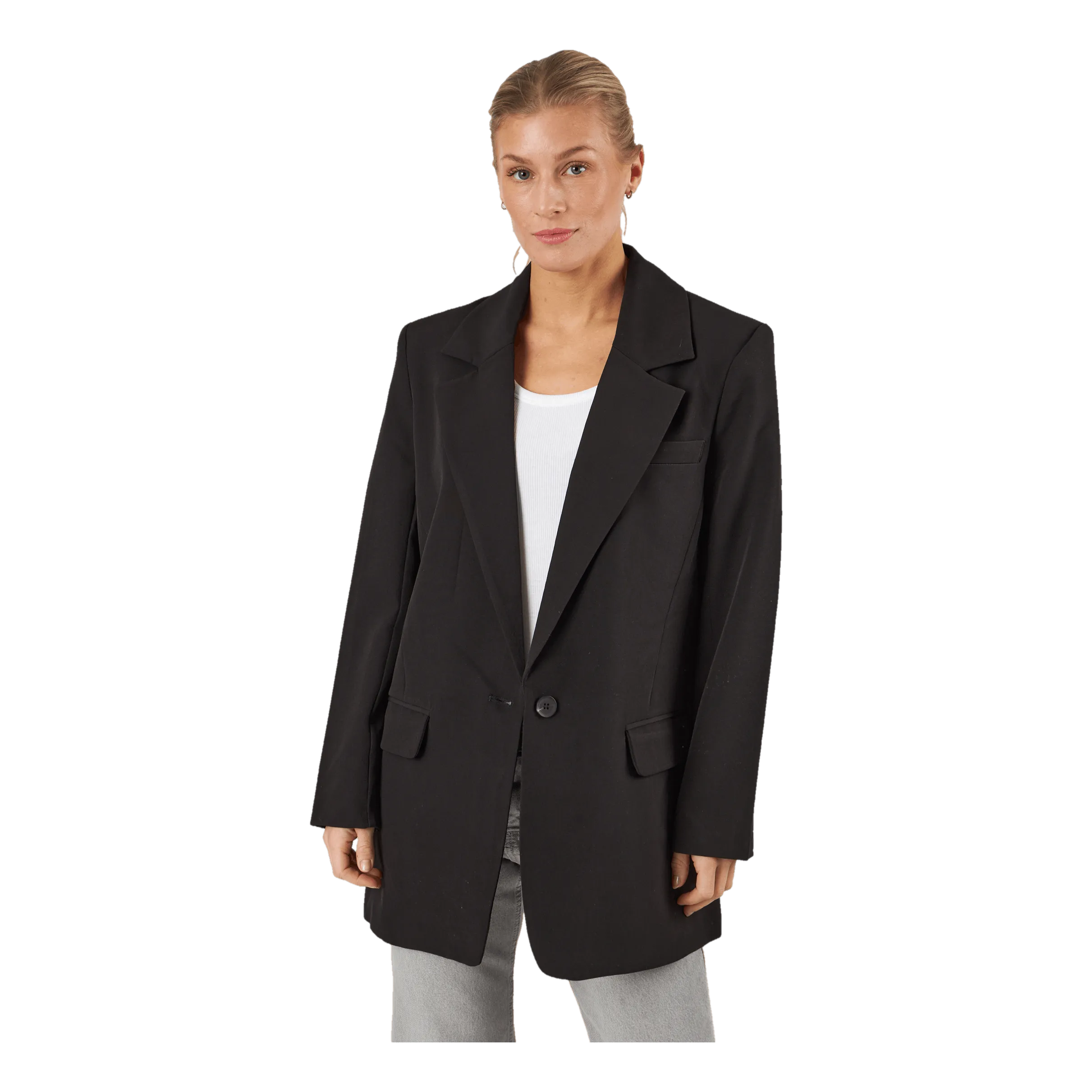 ONLY LANABERRY LONG SLEEVE BLAZER BLACK