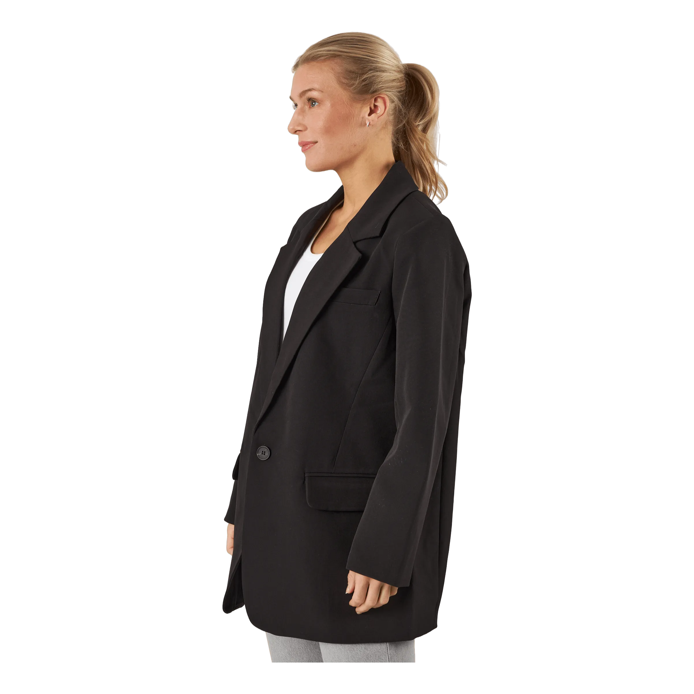 ONLY LANABERRY LONG SLEEVE BLAZER BLACK