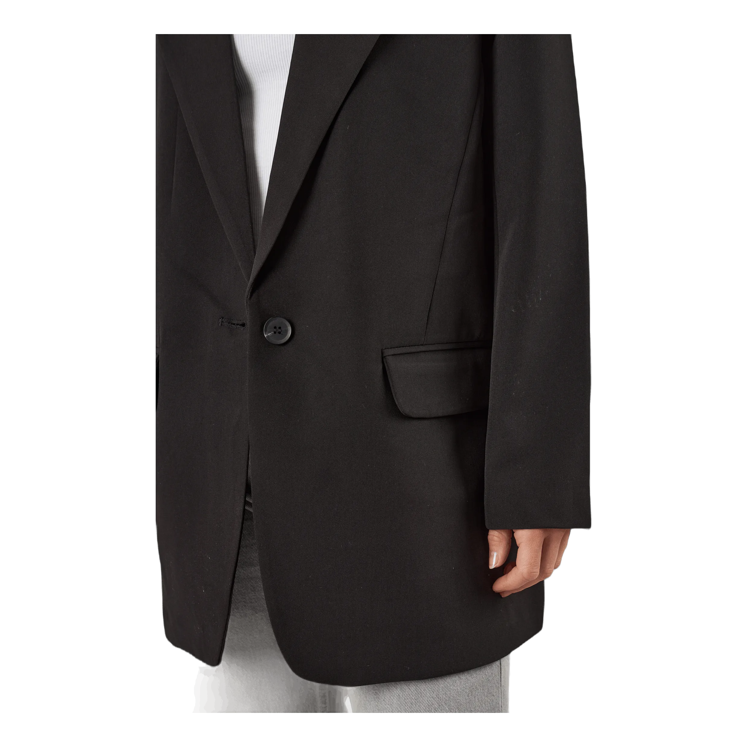 ONLY LANABERRY LONG SLEEVE BLAZER BLACK