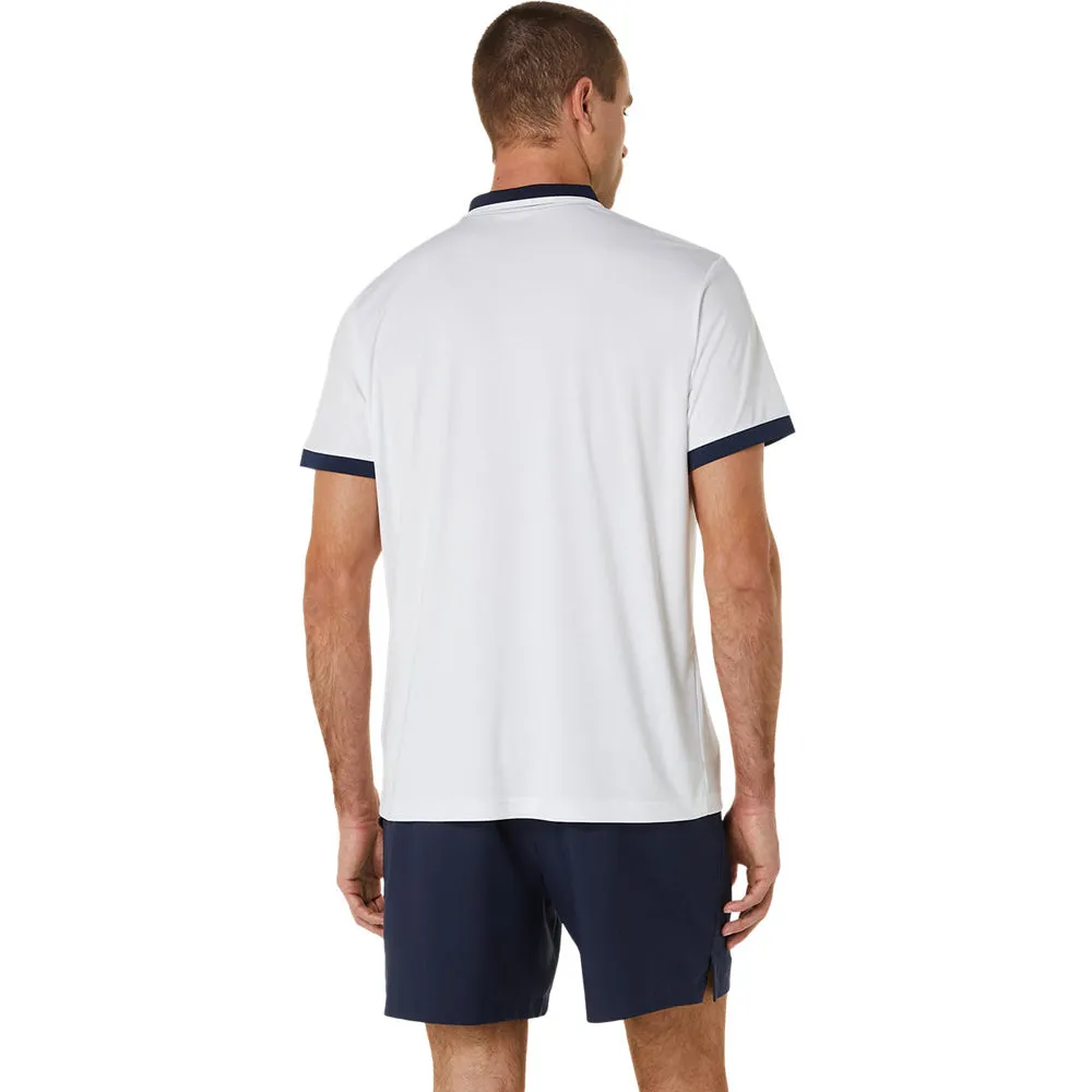 POLO ASICS PARA HOMBRE COURT POLO SHIRT BLANCOAZUL