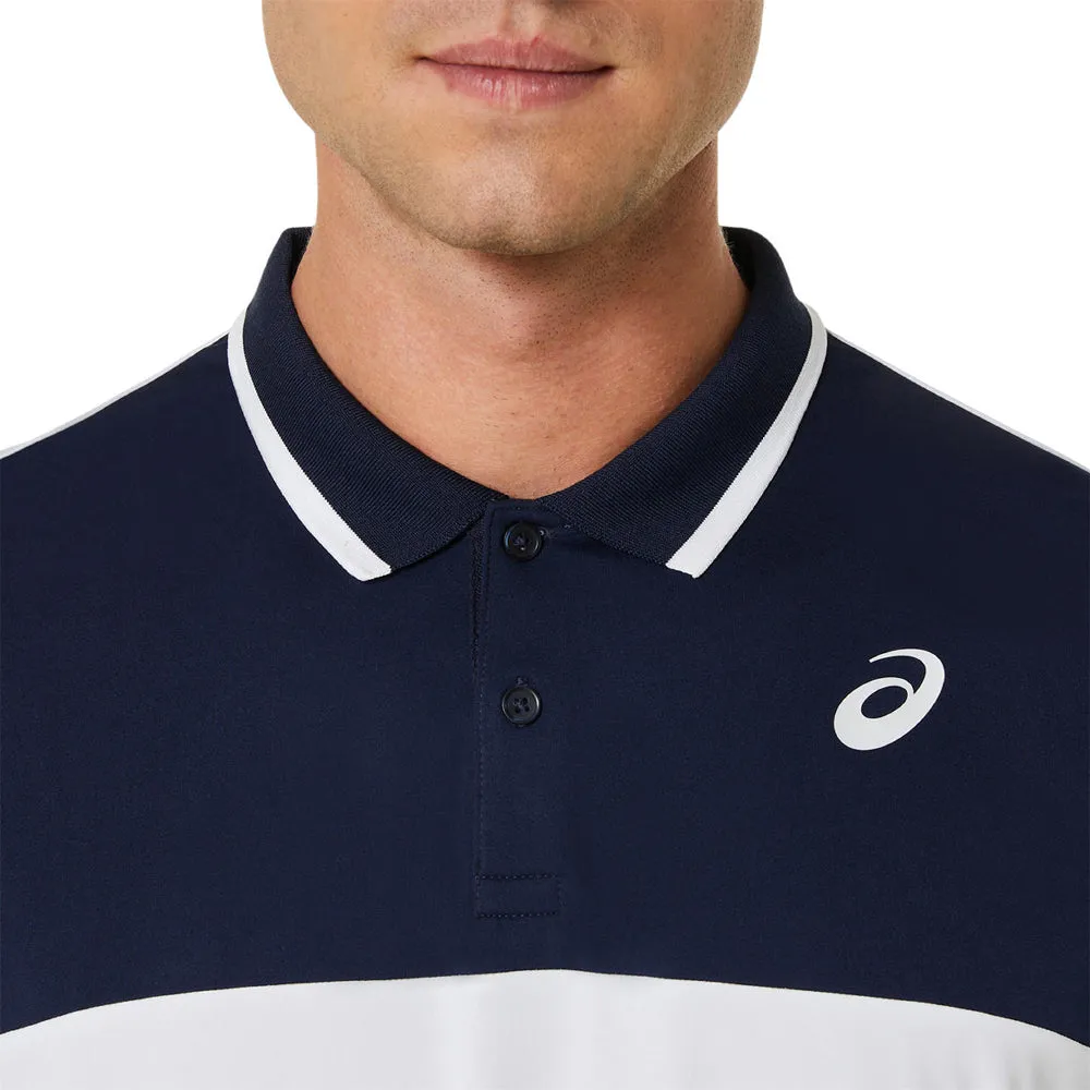 POLO ASICS PARA HOMBRE COURT POLO SHIRT BLANCOAZUL