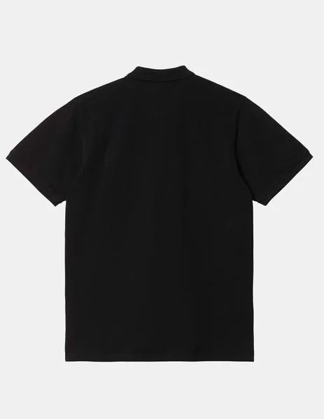 POLO CARHARTT CHASE PIQUE  BLACK / GOLD