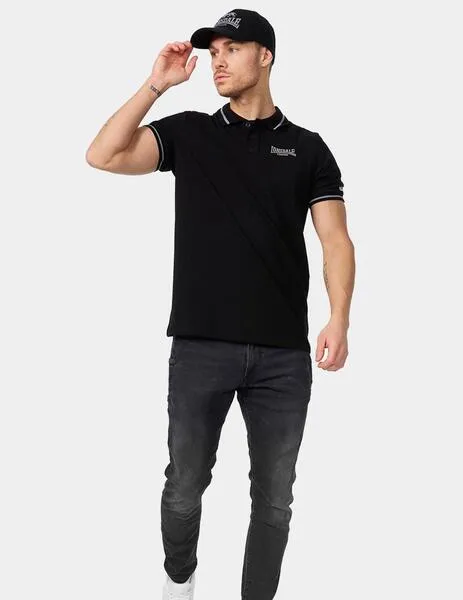 POLO LONSDALE CAUSTON  BLACK