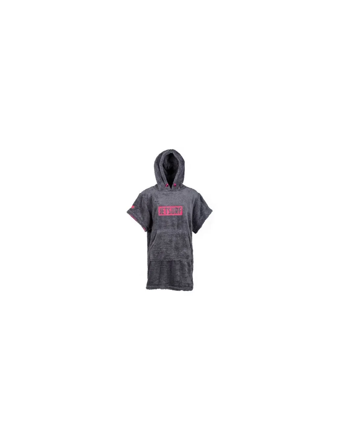 Poncho Jetsurf gris/rosa mujer/niño