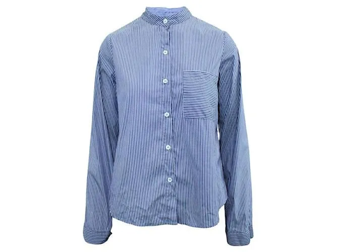 Reformation camisa de rayas moradas Púrpura 