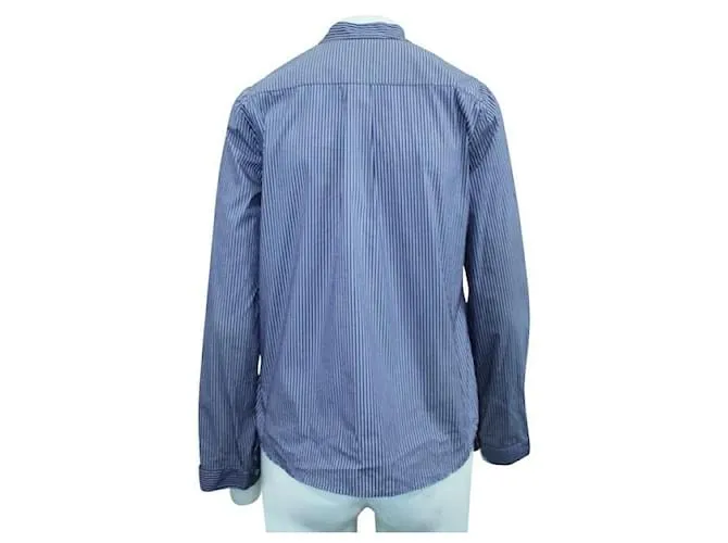 Reformation camisa de rayas moradas Púrpura 