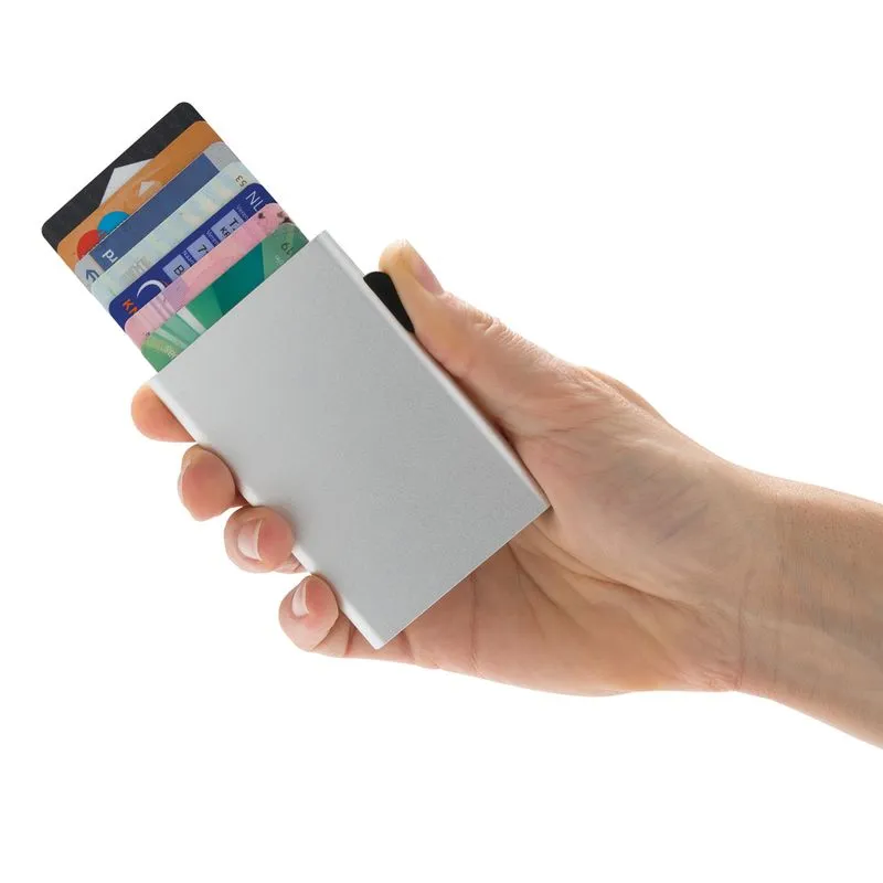 TARJETERO RFID CSECURE DE ALUMINIO