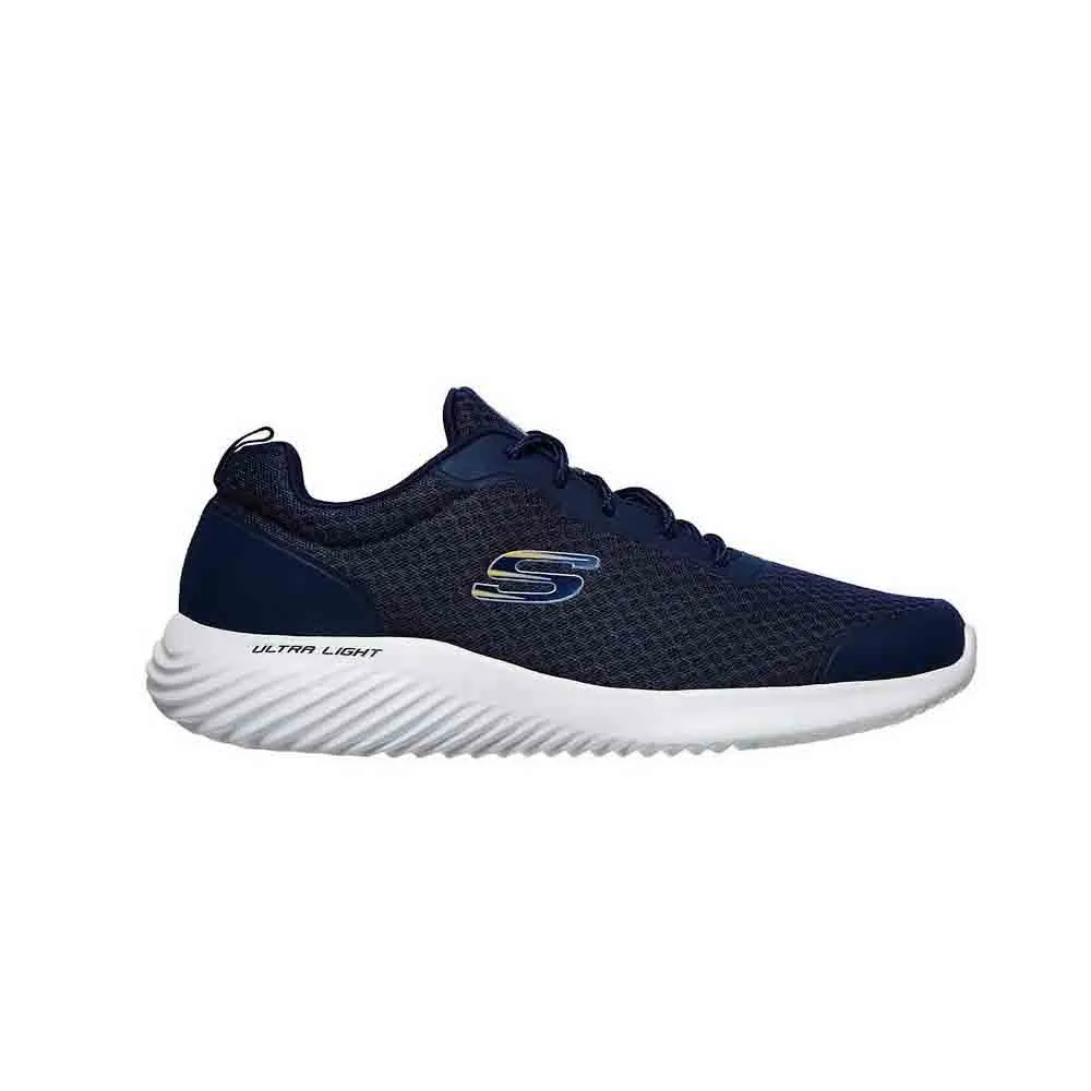 TENIS HOMBRE SKECHERS BOUNDER   AZUL
