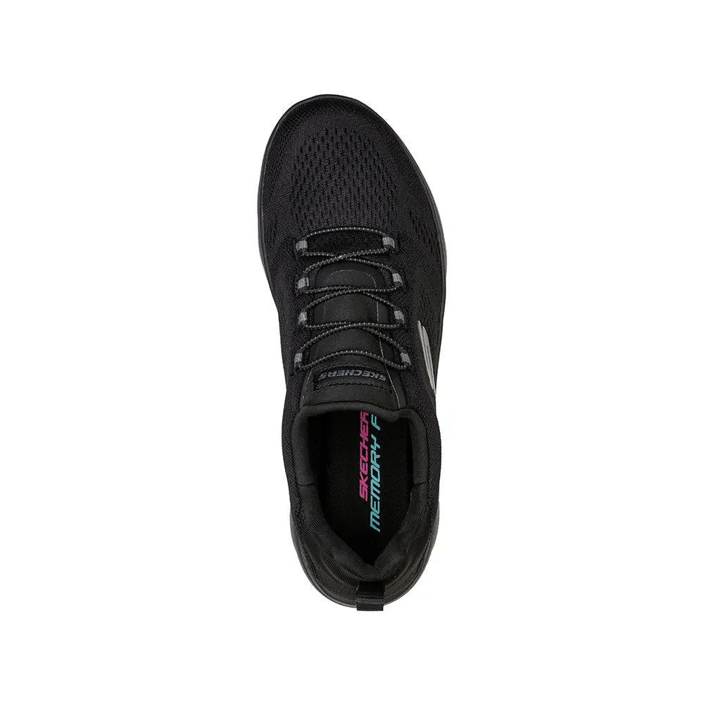 TENIS MUJER SKECHERS SUMMITS   NEGRO