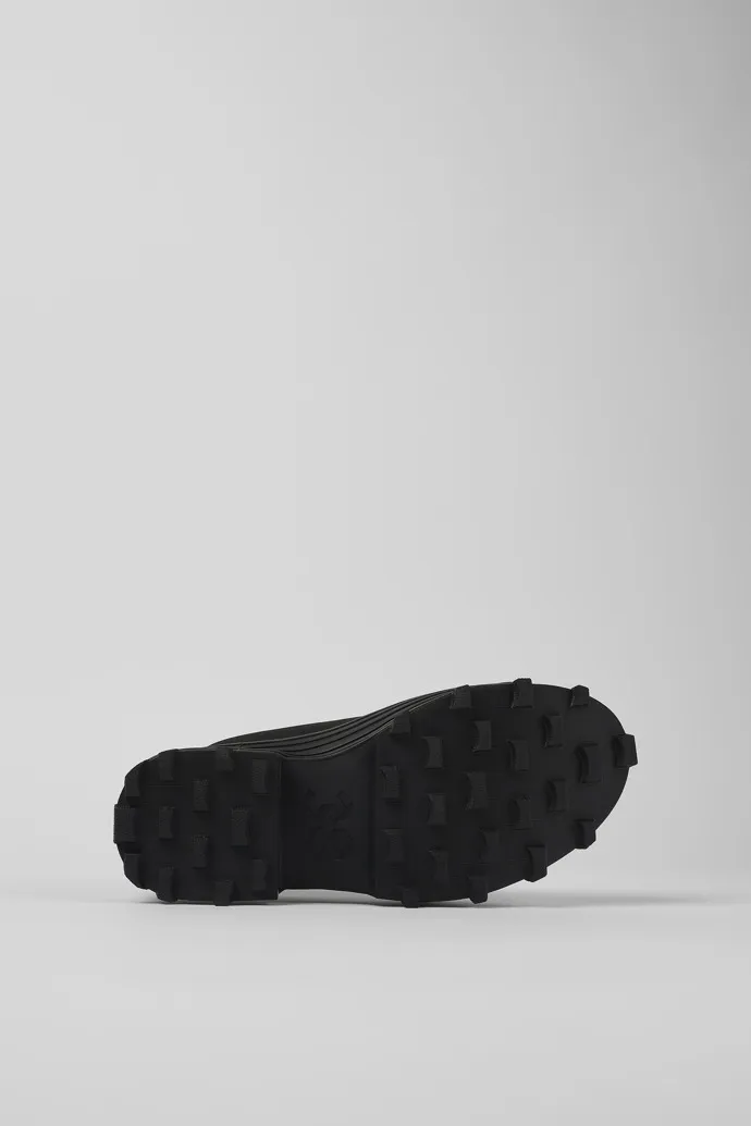 Traktori Zueco de tejido negro
