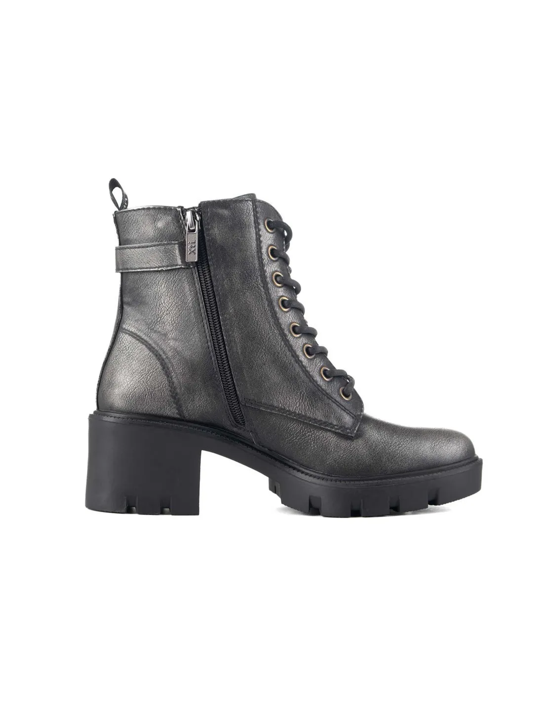 XTI  BOTINES PLOMO 142983 MUJER